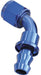 Aeroflow Performance Blue Finish. Suits 400 & 500 Series Hose 400 Series Push Lock 60° Hose End -10AN AF418-10 Autofit
