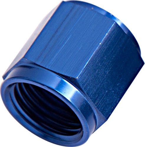 Aeroflow Performance Blue Finish. Suits Aeroflow, Moroso & Russell Tubing -4AN to 1/4" Aluminium Tube Nut - Blue Finish AF818-04 Autofit