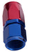 Aeroflow Performance Blue/Red Finish. Suit 100 & 450 Series Hose 100 / 150 Series Taper Style One Piece Full Flow Swivel Straight Hose End -12AN Autofit