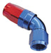 Aeroflow Performance Blue/Red Finish. Suit 100 & 450 Series Hose 150 Series Taper One-Piece Full Flow Swivel 60° Hose End -8AN AF198-08 Autofit