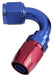 Aeroflow Performance Blue/Red Finish. Suits 100 & 450 Series Hose 500 Series Cutter Swivel 120° Hose End -16AN AF504-16 Autofit
