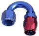 Aeroflow Performance Blue/Red Finish. Suits 100 & 450 Series Hose 500 Series Cutter Swivel 180° Hose End -8AN AF506-08 Autofit