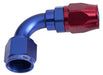 Aeroflow Performance Blue/Red Finish. Suits 100 & 450 Series Hose 500 Series Cutter Swivel 90° Hose End -6AN AF503-06 Autofit