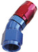 Aeroflow Performance Blue/Red Finish. Suits 100 & 450 Series Hose 550 Series Cutter One-Piece Full Flow Swivel 30° Hose End -10AN AF557-10 Autofit