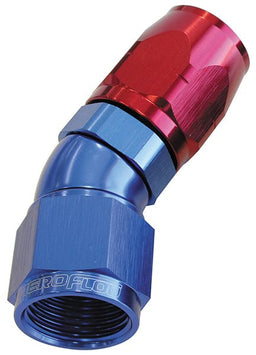 Aeroflow Performance Blue/Red Finish. Suits 100 & 450 Series Hose 550 Series Cutter One-Piece Full Flow Swivel 30° Hose End -4AN AF557-04 Autofit