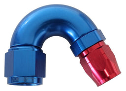 Aeroflow Performance Blue/Red Finish. Suits 100 & 450 Series Hose 550 Series Cutter Style One Piece Swivel 150° Stepped Hose End -16AN to -12 Hose Autofit