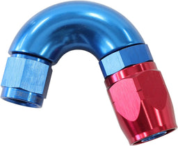 Aeroflow Performance Blue/Red Finish. Suits 100 & 450 Series Hose 550 Series Cutter Style One Piece Swivel 150° Stepped Hose End -6AN to -8 Hose A Autofit