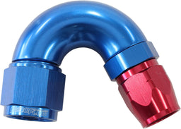 Aeroflow Performance Blue/Red Finish. Suits 100 & 450 Series Hose 550 Series Cutter Style One Piece Swivel 150° Stepped Hose End -8AN to -6 Hose A Autofit