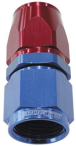 Aeroflow Performance Blue/Red Finish. Suits 200 & 250 Series Hose 200 / 570 Series PTFE Straight Hose End -4AN AF201-04D Autofit