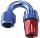 Aeroflow Performance Blue/Red Finish. Suits 200 & 250 Series Hose 200 Series PTFE 180° Hose End -10AN AF206-10D Autofit