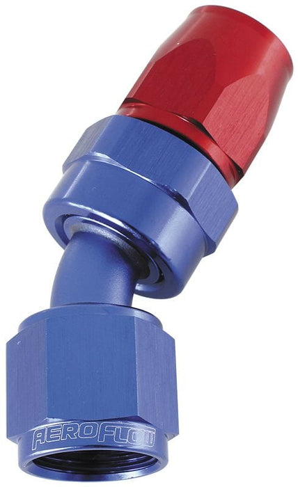 Aeroflow Performance Blue/Red Finish. Suits 200 & 250 Series Hose 200 Series PTFE 30° Hose End -8AN AF207-08D Autofit