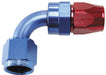 Aeroflow Performance Blue/Red Finish. Suits 200 & 250 Series Hose 200 Series PTFE 90° Hose End -3AN AF203-03D Autofit