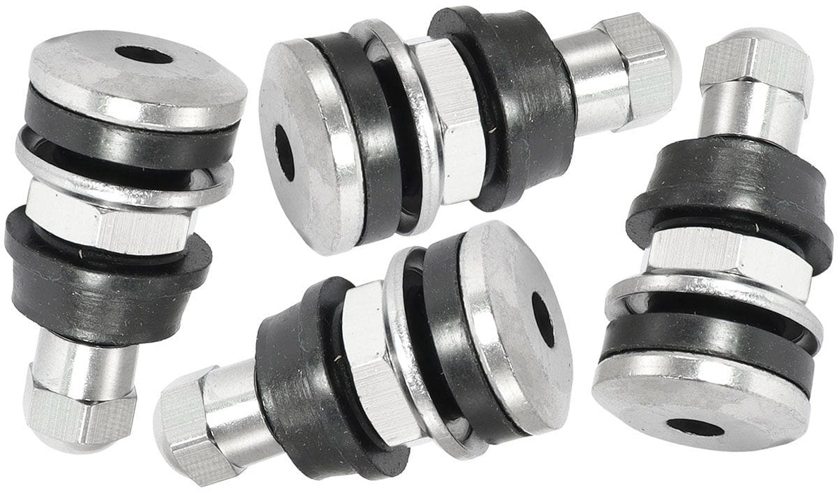 Aeroflow Performance Bolt In Valve Stems - Chrome Finish Bolt In Valve Stems - Chrome Finish AF3060-0000 Autofit