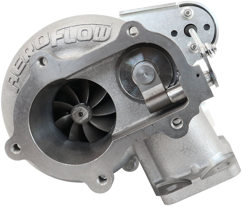 Aeroflow Performance BOOSTED B5455 T3 .83 Internal Wastegate Turbocharger 660HP, Hi Temp Black Finish BOOSTED B5455 T3 .83 Internal Wastegate Turbocharger 660HP, Hi Temp Black Finish Autofit