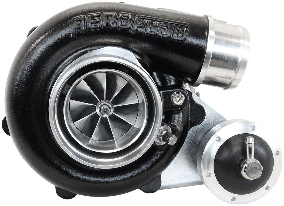 Aeroflow Performance BOOSTED B5455 T3 .83 Internal Wastegate Turbocharger 660HP, Hi Temp Black Finish BOOSTED B5455 T3 .83 Internal Wastegate Turbocharger 660HP, Hi Temp Black Finish Autofit