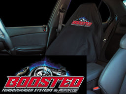 Aeroflow Performance Boosted Throw Seat Cover - Black Boosted Throw Seat Cover - Black AFBOOSTED-THROW Autofit