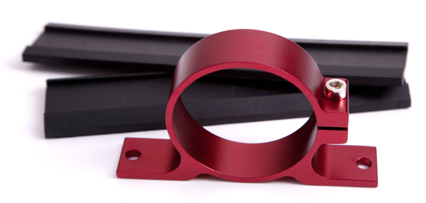 Aeroflow Performance Bosch Single Fuel Pump Bracket (Red) AF64-2000R Autofit