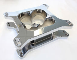 Aeroflow Performance Chrome Finish. Suit 4150 Style Flange 2" Tapered High Velocity Carburettor Spacer AF64-2071C Autofit