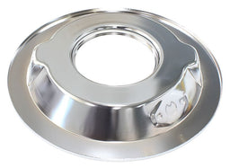 Aeroflow Performance Chrome, Recessed Base 1-1/8" (28mm) Suit 5-1/8" Neck 14"" Air Cleaner Base Only AF2851-1411 Autofit