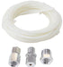 Aeroflow Performance Clear Tubing with Silver Fittings & Ferrules, 3.6m long Complete 1/8" Dia. Nylon Tubing Kit AF30-3000 Autofit