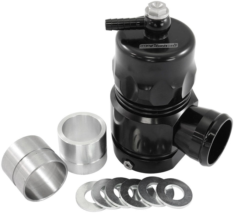 Aeroflow Performance Compact Blow Off Valve - Black Compact Blow Off Valve - Black AF64-5049BLK Autofit