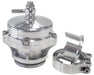 Aeroflow Performance Complete Kit with Weld-on Flange and V-Band in Polished Finish. 50mm High Flow Blow Off Valve AF64-5050 Autofit