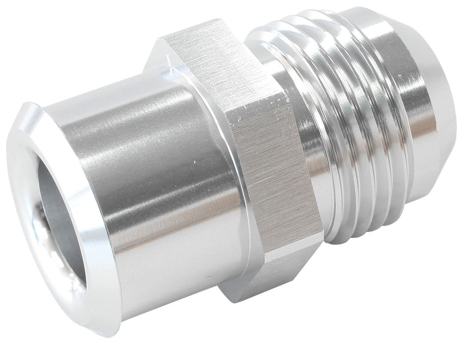 Aeroflow Performance Connect AN fitting to Rocker Covers with a rubber grommet, Silver Fin Push In Valve Cover Breather Adapter -12AN AF77-2012 Autofit