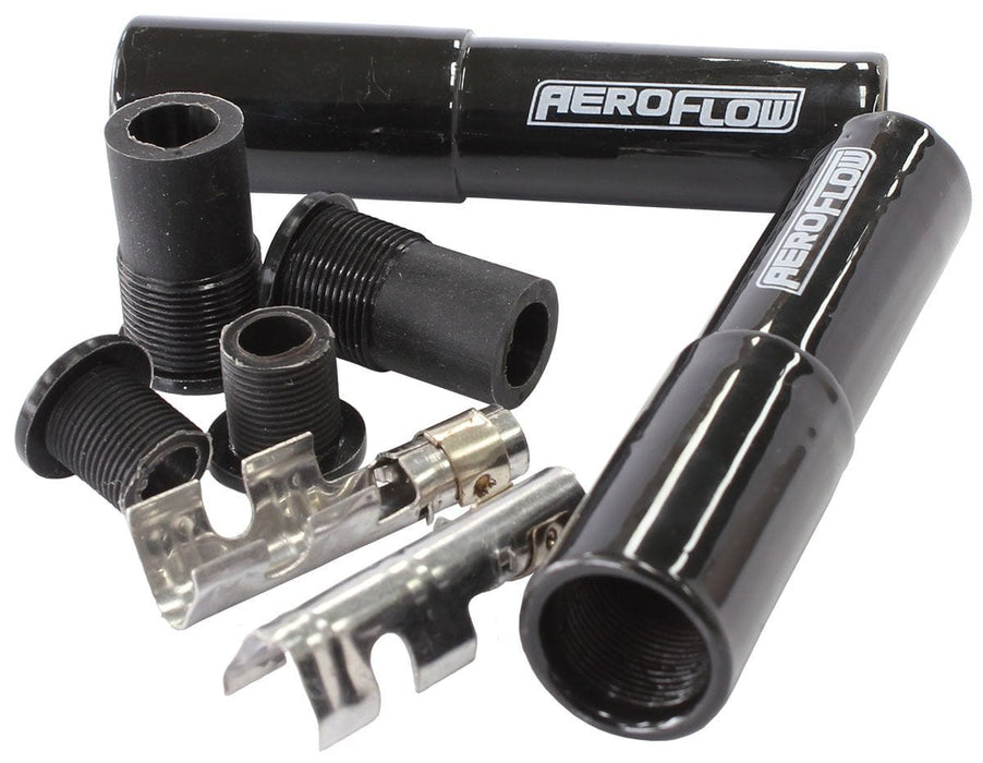 Aeroflow Performance Contains 2 x Boots & 2 x Terminals Xpro Ceramic Straight Boot & Terminal Kit, 2 Pack AF4038-3301C-2 Autofit