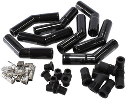 Aeroflow Performance Contains 8 x Boots & 8 x Terminals Xpro Ceramic 135° Boot & Terminal Kit, 8 Pack AF4038-3333C-8 Autofit