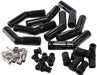 Aeroflow Performance Contains 8 x Boots & 8 x Terminals Xpro Ceramic 135° Boot & Terminal Kit, 8 Pack AF4038-3333C-8 Autofit