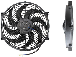 Aeroflow Performance Curved Blades, 1650 CFM 14" Electric Thermo Fan AF49-1002 Autofit