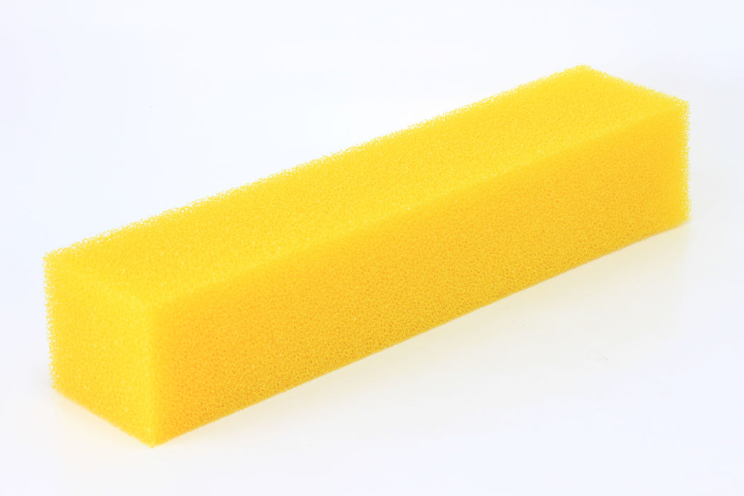 Aeroflow Performance E85 Compatible. Must be changed seasonally. Yellow in Colour Fuel Cell Safety Foam (18" L x 4" W x 3.5") AF85-3005 Autofit