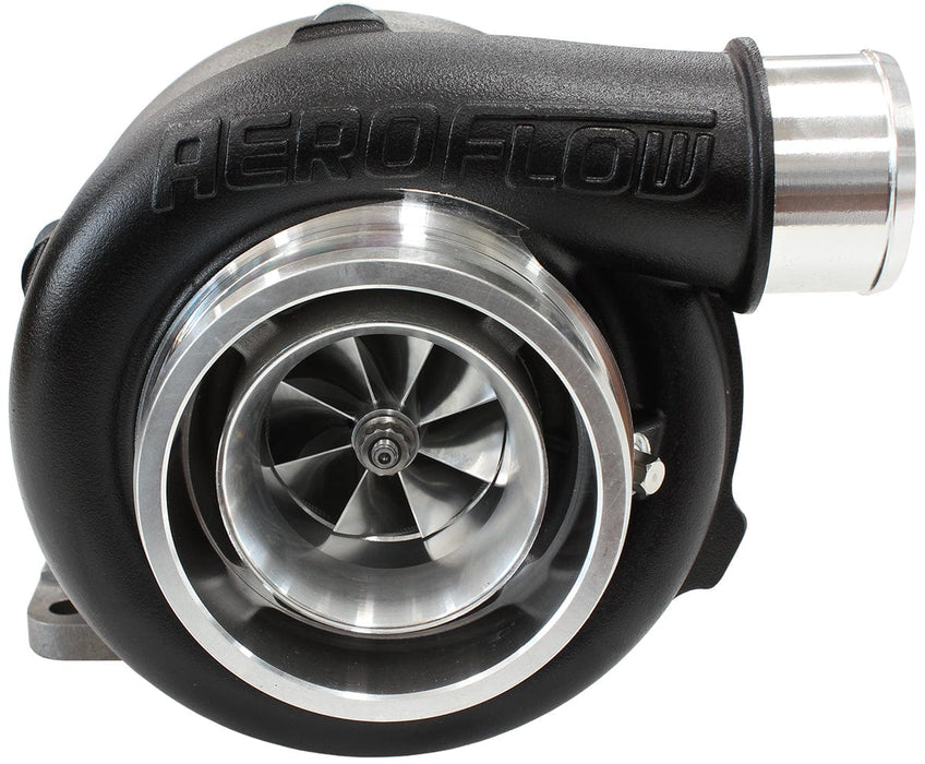Aeroflow Performance External Wastegate, T3 Inlet Flange, V-Band Exhaust Flange BOOSTED 5455 1.06 Turbocharger 650HP, Hi Temp Black Finish AF8005-3002BLK Autofit