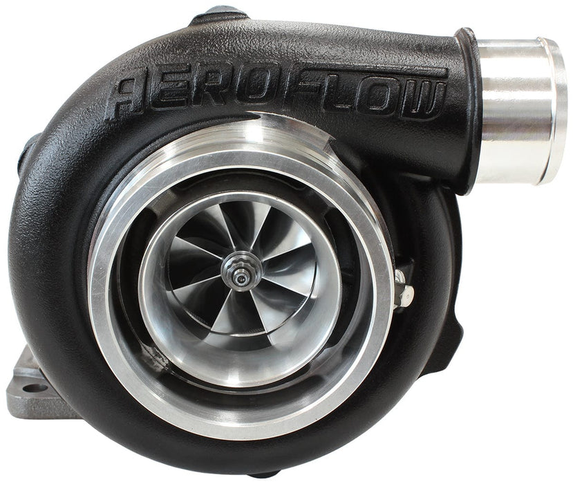 Aeroflow Performance External Wastegate, T3 Inlet Flange, V-Band Exhaust Flange BOOSTED 5455 .82 Turbocharger 650HP, Hi Temp Black Finish AF8005-3001BLK Autofit