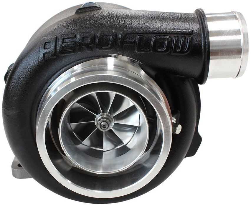 Aeroflow Performance External Wastegate, T3 Inlet Flange, V-Band Exhaust Flange BOOSTED 5855 1.06 Turbocharger 750HP, Hi Temp Black Finish AF8005-3007BLK Autofit