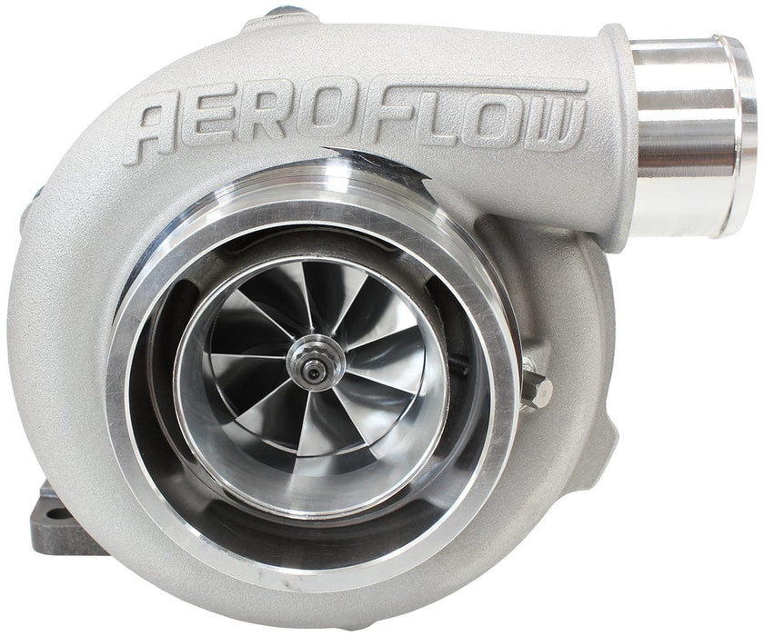 Aeroflow Performance External Wastegate, T3 Inlet Flange, V-Band Exhaust Flange BOOSTED 5855 .63 Turbocharger 750HP, Natural Cast Finish AF8005-3005 Autofit
