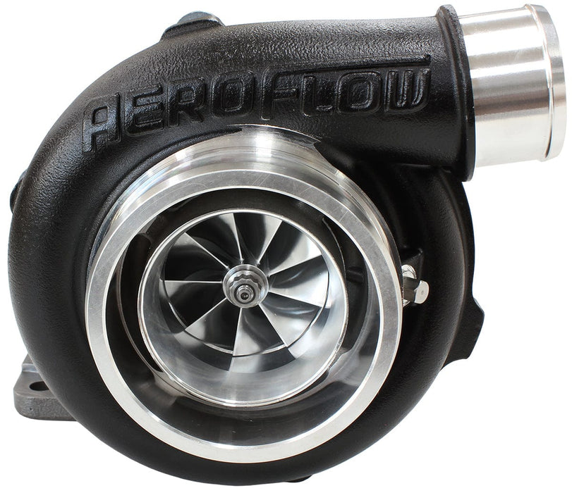 Aeroflow Performance External Wastegate, T3 Inlet Flange, V-Band Exhaust Flange BOOSTED 5855 .82 Turbocharger 750HP, Hi Temp Black Finish AF8005-3006BLK Autofit