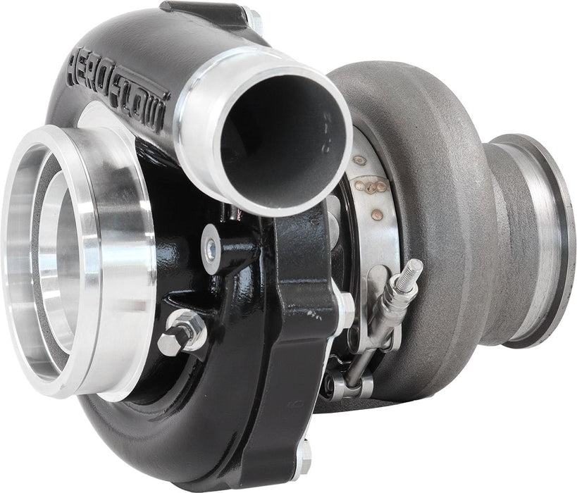 Aeroflow Performance External Wastegate, T3 Inlet Flange, V-Band Exhaust Flange BOOSTED 6255 .83 Turbocharger 900HP, Hi Temp Black Finish AF8005-3052BLK Autofit