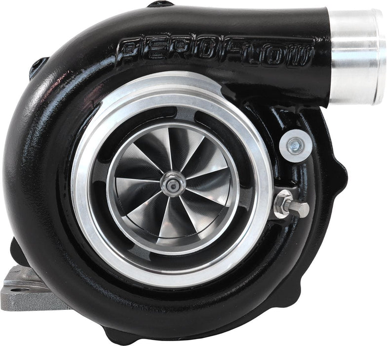 Aeroflow Performance External Wastegate, T3 Inlet Flange, V-Band Exhaust Flange BOOSTED 6255 .83 Turbocharger 900HP, Hi Temp Black Finish AF8005-3052BLK Autofit