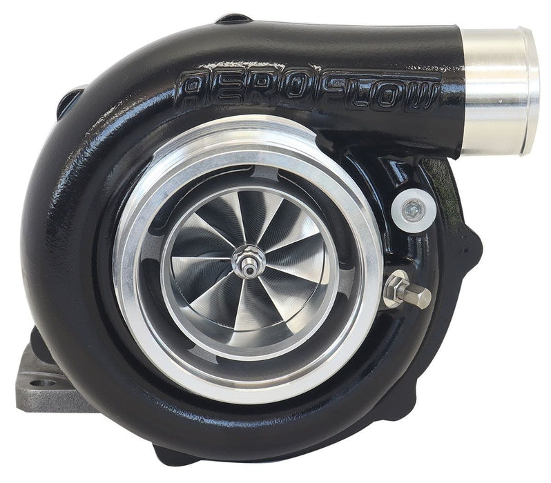 Aeroflow Performance External Wastegate, T3 Inlet Flange, V-Band Exhaust Flange BOOSTED 6262 .83 Turbocharger 900HP, Hi Temp Black Finish AF8005-3060BLK Autofit