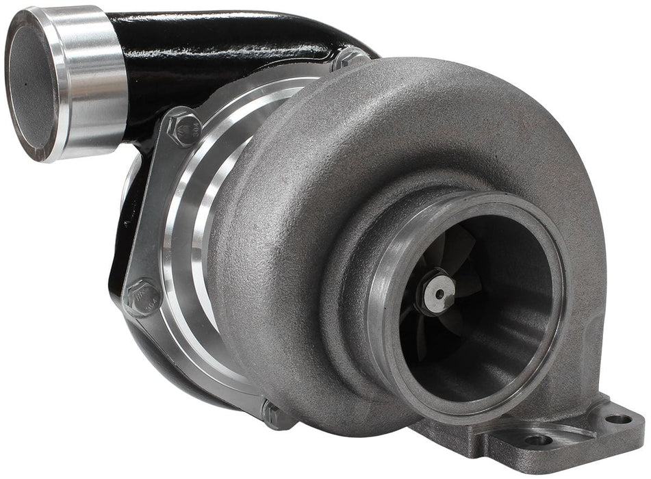 Aeroflow Performance External Wastegate, T3 Inlet Flange, V-Band Exhaust Flange BOOSTED 6762 1.06 Turbocharger 950HP, Hi Temp Black Finish AF8005-3030BLK Autofit