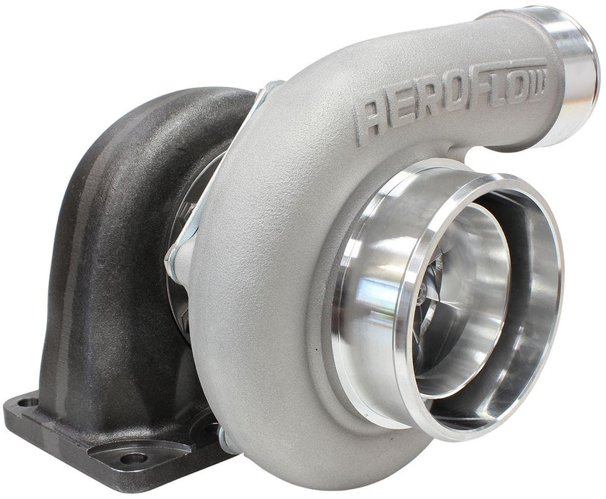 Aeroflow Performance External Wastegate, T3 Inlet Flange, V-Band Exhaust Flange BOOSTED 6762 .82 Turbocharger 950HP, Natural Cast Finish AF8005-3021 Autofit