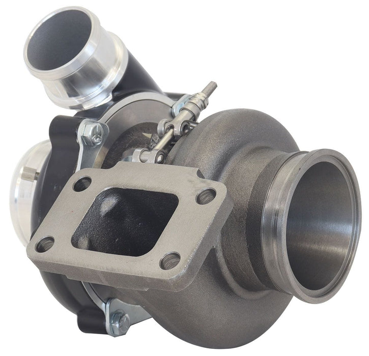 Aeroflow Performance External Wastegate, T3 Inlet Flange, V-Band Exhaust Flange BOOSTED B5455 .61 Turbocharger 660HP, Hi Temp Black Finish AF8005-3035BLK Autofit
