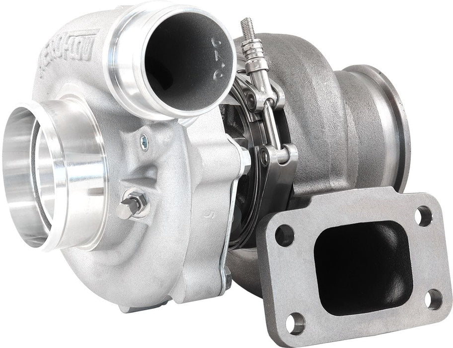 Aeroflow Performance External Wastegate, T3 Inlet Flange, V-Band Exhaust Flange BOOSTED B5455 .82 Turbocharger 660HP, Natural Cast Finish AF8005-3036 Autofit
