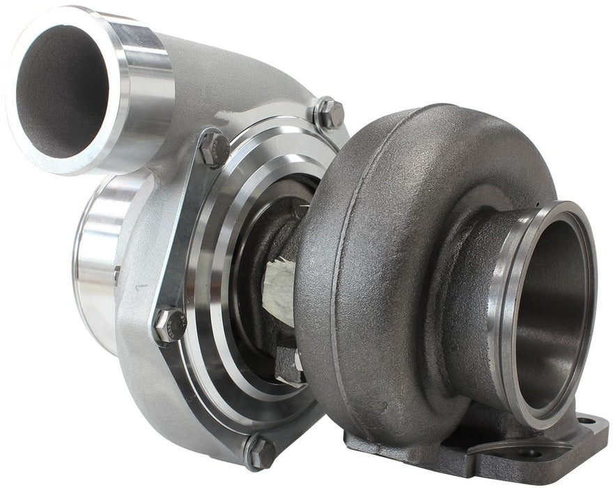 Aeroflow Performance External Wastegate, T4 Inlet Flange, V-Band Exhaust Flange BOOSTED 6662 T4 .82 Turbocharger 900HP, Natural Cast Finish AF8005-4000 Autofit