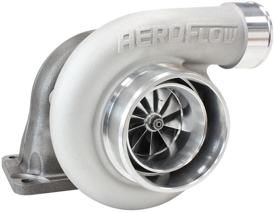 Aeroflow Performance External Wastegate, T4 Inlet Flange, V-Band Exhaust Flange BOOSTED 6662 T4 .82 Turbocharger 900HP, Natural Cast Finish AF8005-4000 Autofit