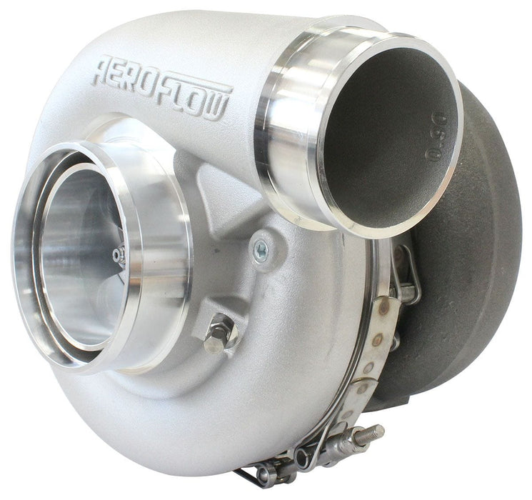Aeroflow Performance External Wastegate, T4 Inlet Flange, V-Band Exhaust Flange BOOSTED 7375 T4 1.01 Turbocharger 1200HP, Natural Cast Finish AF8005-4040 Autofit
