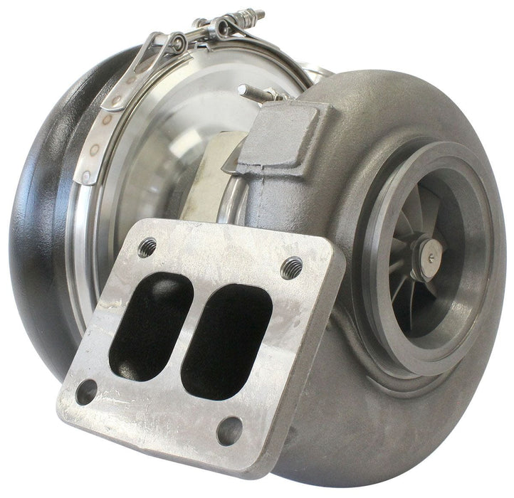 Aeroflow Performance External Wastegate, T4 Inlet Flange, V-Band Exhaust Flange BOOSTED 7375 T4 1.15 Turbocharger 1200HP, Hi Temp Black Finish AF8005-4040BLK Autofit