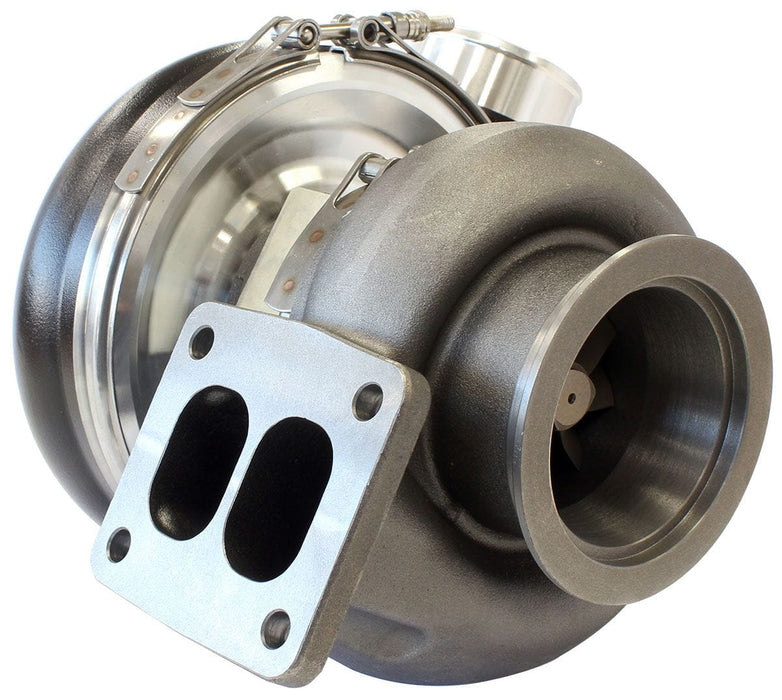 Aeroflow Performance External Wastegate, T4 Inlet Flange, V-Band Exhaust Flange BOOSTED 7375 T4 1.25 Turbocharger 1200HP, Hi Temp Black Finish AF8005-4042BLK Autofit