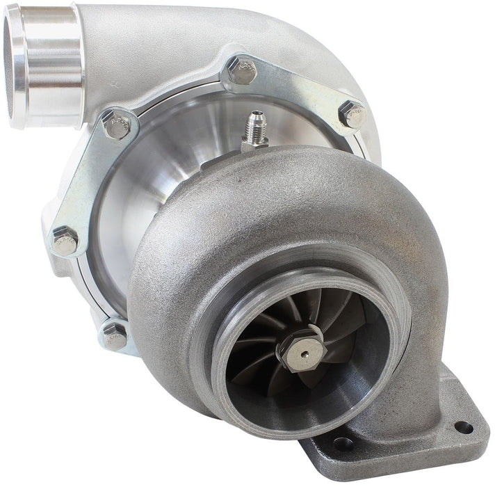 Aeroflow Performance External Wastegate, T4 Inlet Flange, V-Band Exhaust Flange BOOSTED 7875 GEN 1 T4 .96 Turbocharger 1050HP, Natural Cast Finish AF8005-4020 Autofit